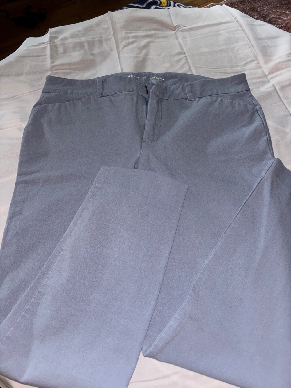 Old Navy Light Blue Cropped Women's Pants